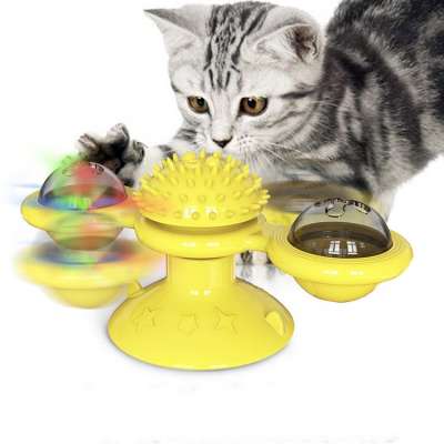 2020Hot style cat wheel cat toy wheel tickle  toy cat scratcher brush