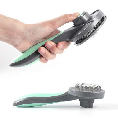 2020 Pet comb stainless steel needle comb dog hair removal comb cat to float hair brush