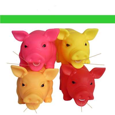 2020 Scream pig large enamel vent pet toy strange call pig gu sound hum pig wholesale