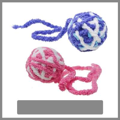 2020 Cat toy stick toy ball  cat toy interactive  wool ball cat supplies